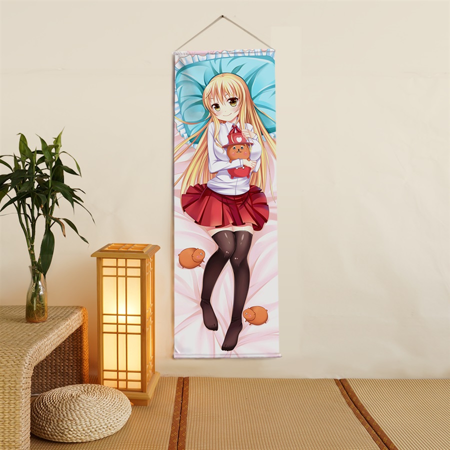 干物妹 うまるちゃん 土間埋 掛け軸 タペストリー ピーチスキン 150x50cm Gbz 1 U U の通販 購入はフロマージュブックス フロマージュブックス