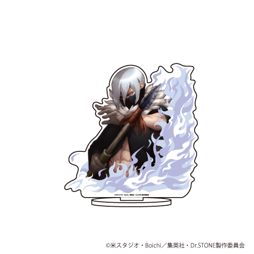 Dr Stone キャラアクリルフィギュア10 氷月 A3 の通販 購入はフロマージュブックス フロマージュブックス