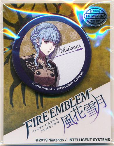 中古 A ファイアーエムブレム 風花雪月 缶バッジ マリアンヌ フォン エドマンド インテリジェントシステムズ の通販 購入はフロマージュブックス フロマージュブックス