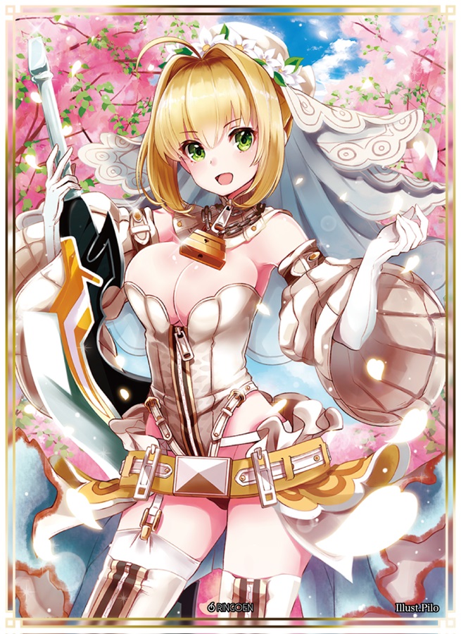 キャラクタースリーブセレクション Fate/Grand Order Vol.05 『セイバー/ネロ・クラウディウス(ブライド)』（RINGOEN）の通販・購入はメロンブックス  作品詳細