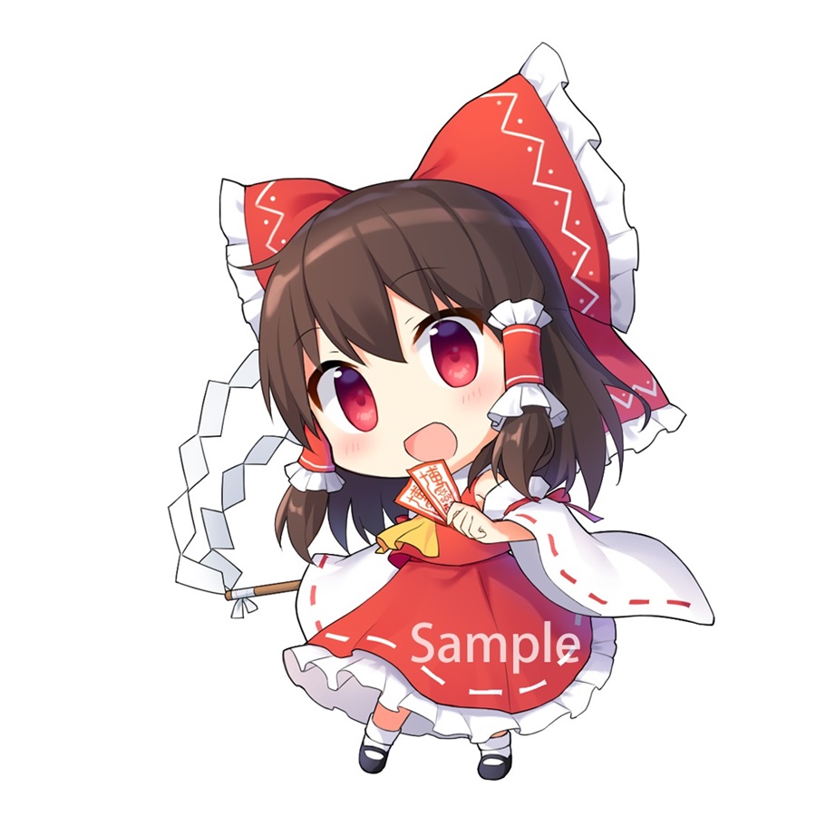 博麗霊夢 東方project ジャンボアクリルキーホルダー 博麗神社 夏祭り 大阪 限定 非売品ポストカード 在庫一掃売り切りセール 博麗神社