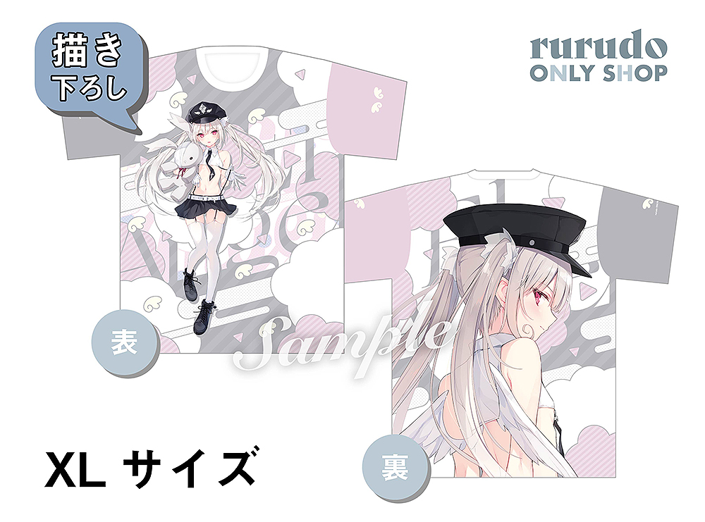 フルグラフィックTシャツ Type-B angel XLサイズ (rurudo オンリーショップオンライン)(メロンブックス)の通販・購入は ...