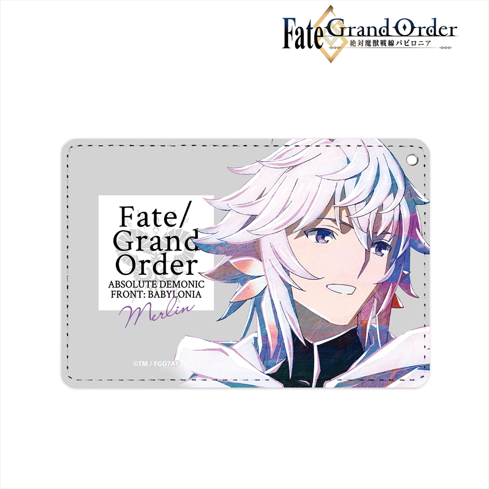 Fate Grand Order 絶対魔獣戦線バビロニア マーリン Ani Art 1ポケットパスケース Arma Bianca の通販 購入はメロンブックス メロンブックス