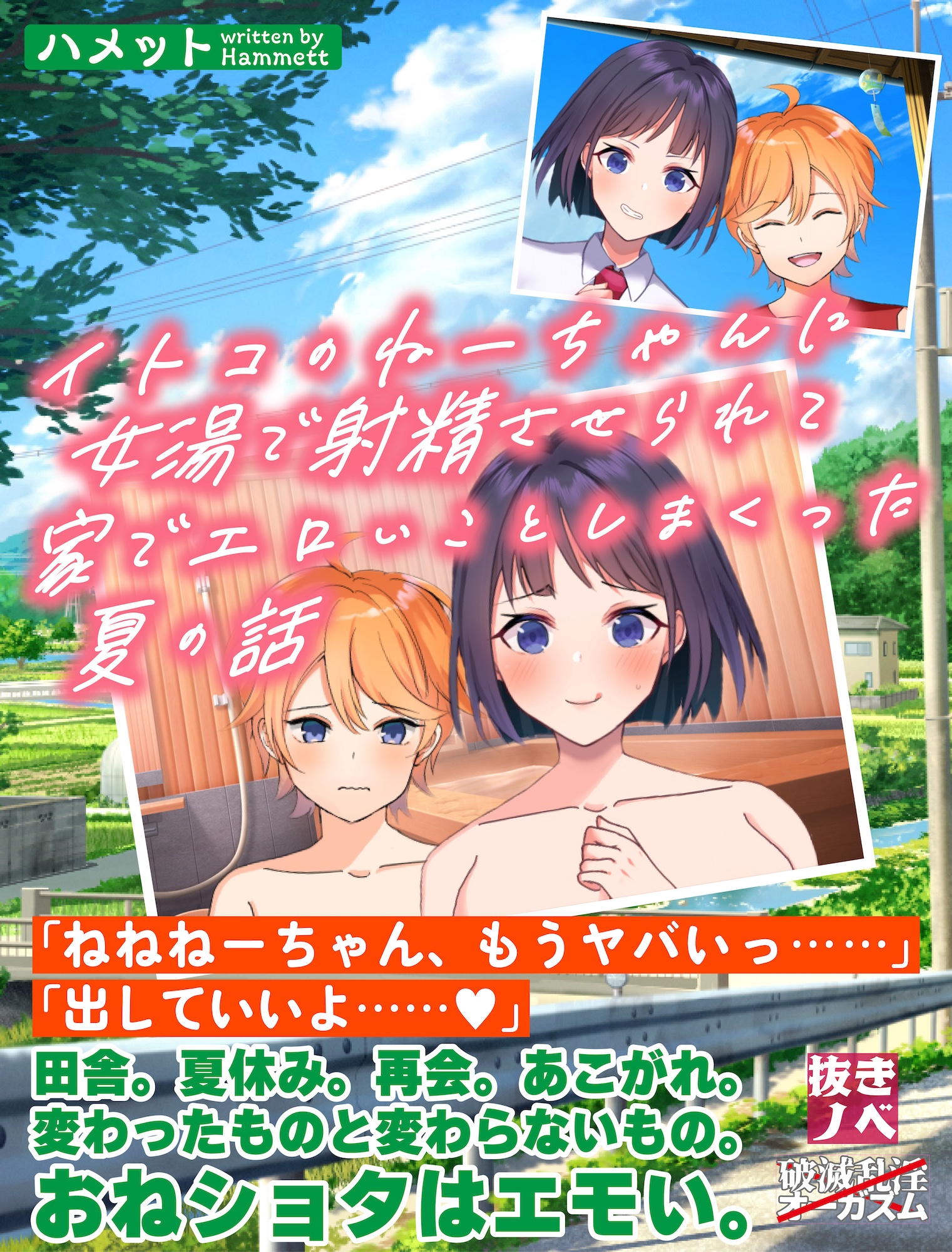 二次　オネショタ　手コキ イトコのねーちゃんに女湯で射精させられて家でエロいことしまくった夏の話 電子書籍 - メロンブックス