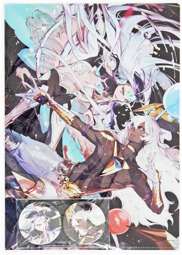 中古 A Fate Grand Order およ描き下ろしバトルイメージイラスト クリアファイル 缶バッジセット 始皇帝 ルーラー アルジュナ オルタ バーサーカー Aniplex の通販 購入はメロンブックス メロンブックス